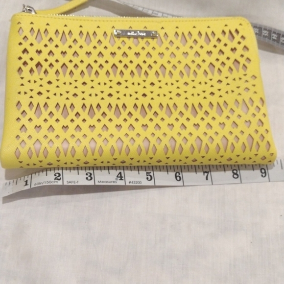 Stella & Dot Double Clutch - Citrine Yellow - Picture 9 of 10